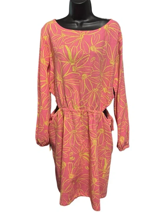 UNIVERSAL THREAD  Balloon Mini A-line Side Cutout Floral Dress - Picture 3 of 7